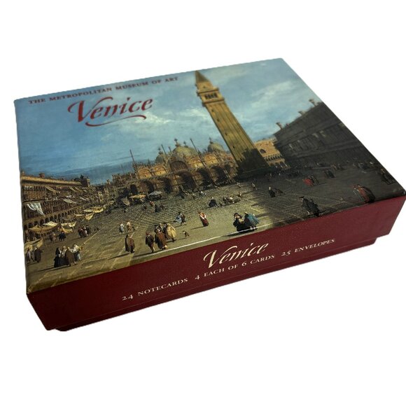 Metropolitan Museum of Art Scenes of Venice Correspondence Cards VTG - Picture 1 of 12